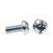Prime-Line Machine Screw, Round, Phil/Sltd Comb Drive No. 8-32 X 3/8in Zinc Plated Steel 100PK 9003419 - alternate 2